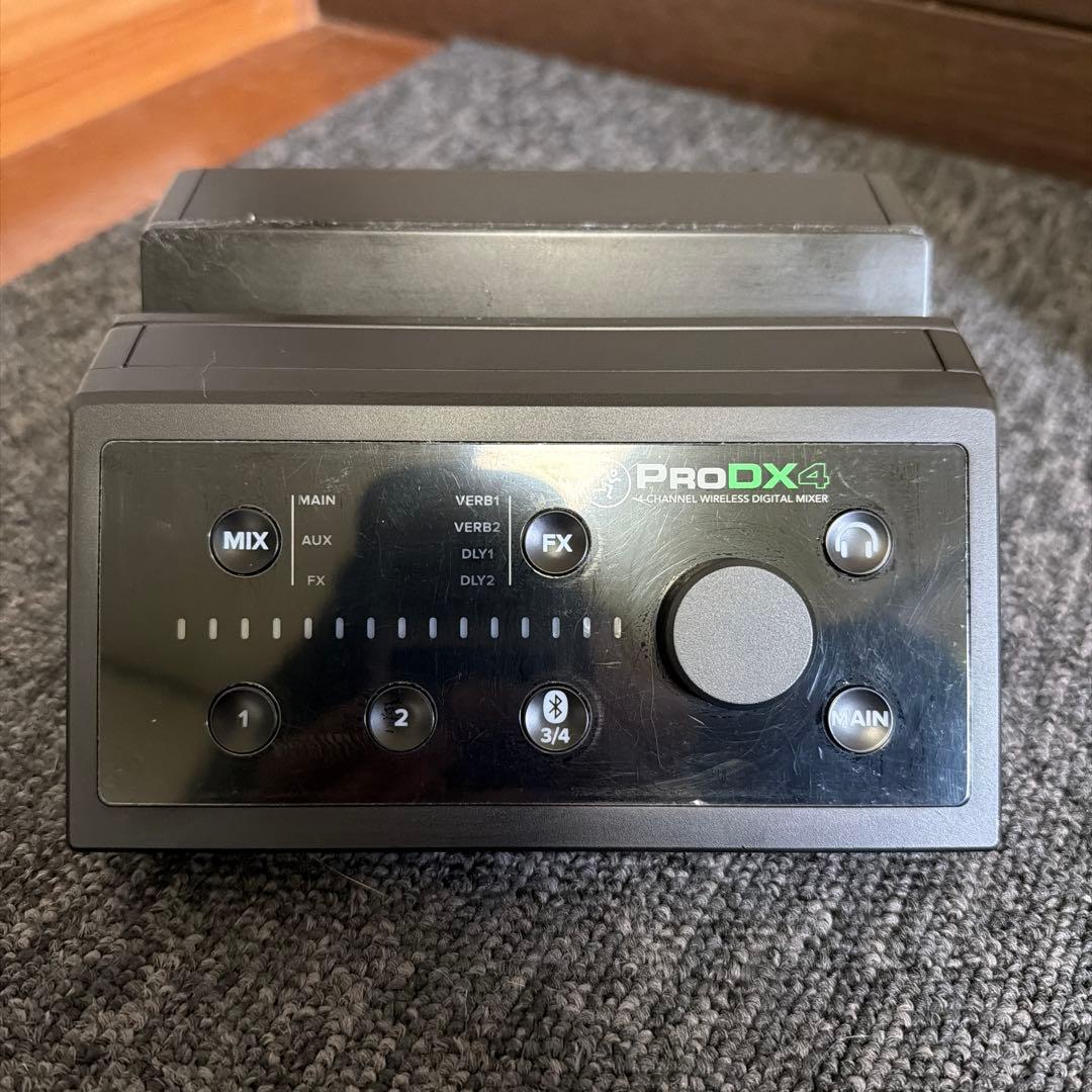 MACKIE prodx4 4チャンネルワイヤレスデジタルミキサー