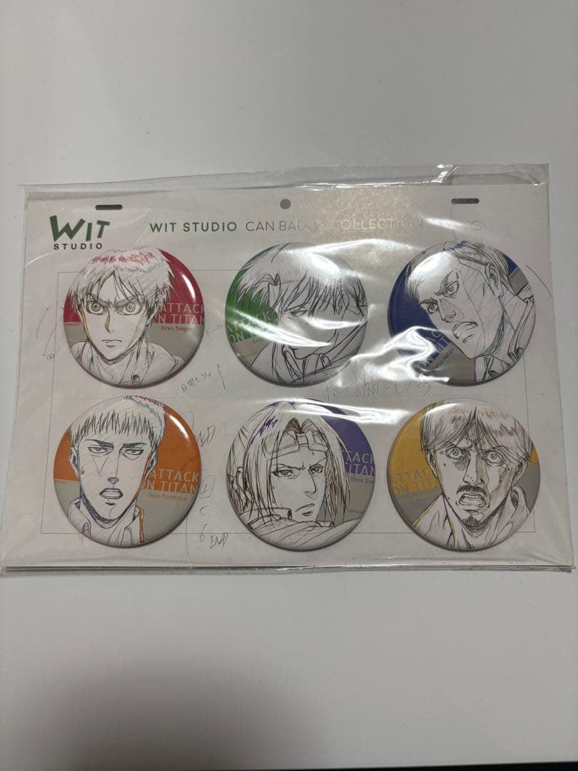 進撃の巨人　缶バッジコレクション　wit studio season2 C