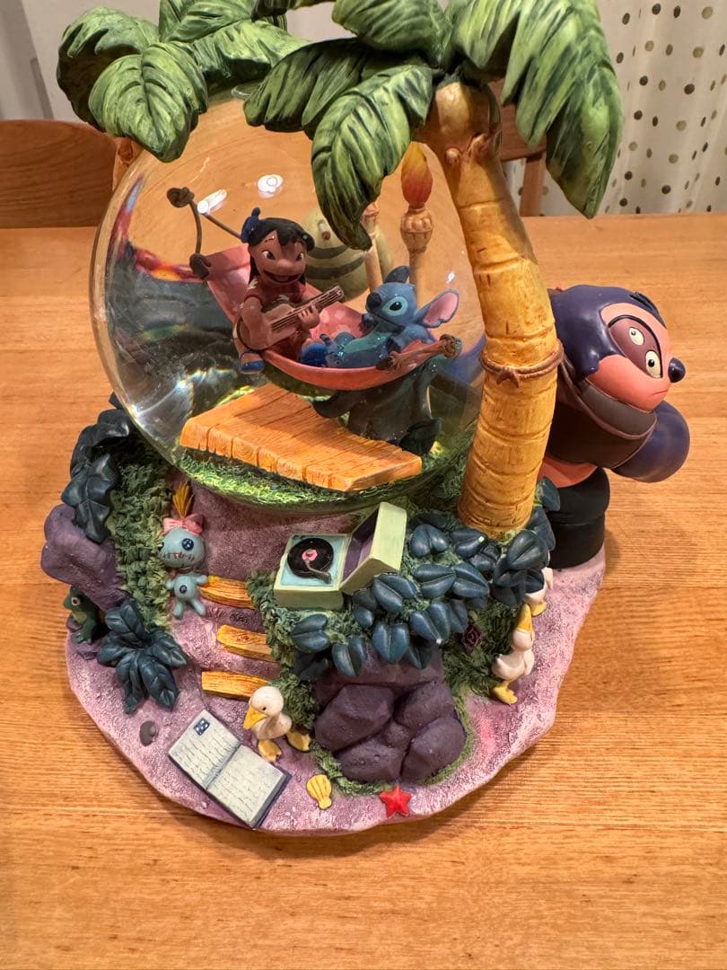 リロ&スティッチ スノードーム オルゴール
