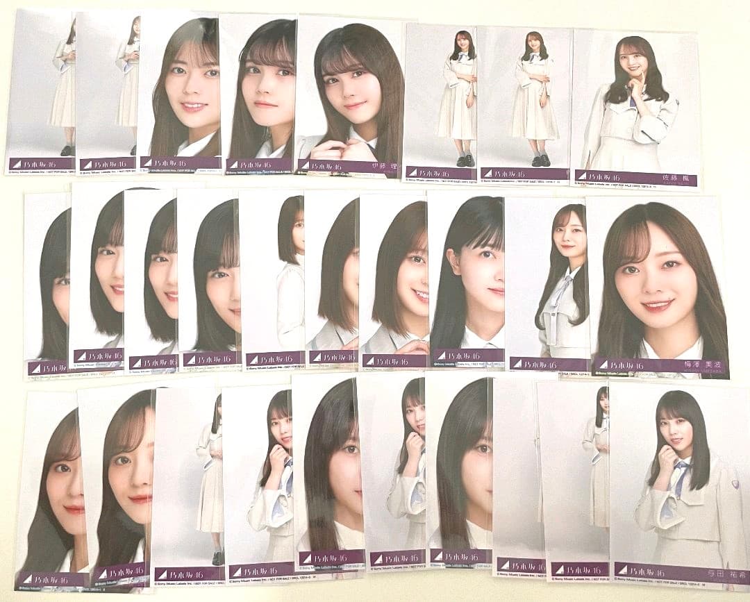 乃木坂46　封入生写真　まとめ売り