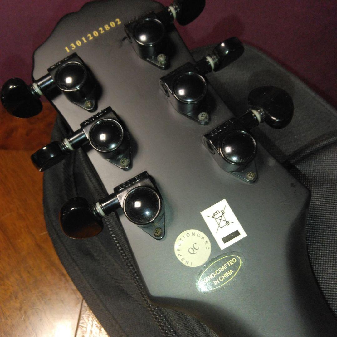 Epiphone Les Paul マットブラック ケルト十字