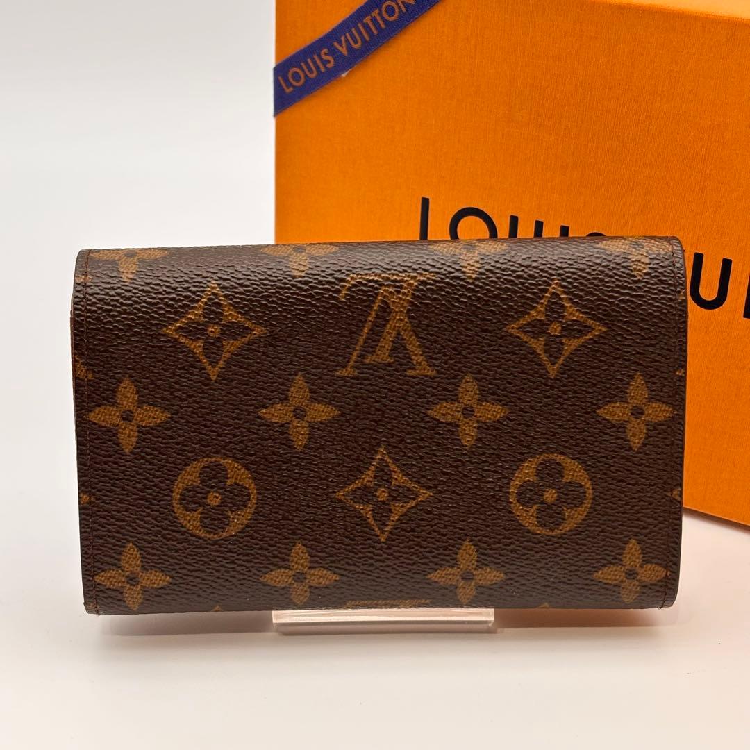 ✨鑑定済み✨ルイヴィトン✨モノグラム✨ポルトモネビエ トレゾール 二つ折り財布