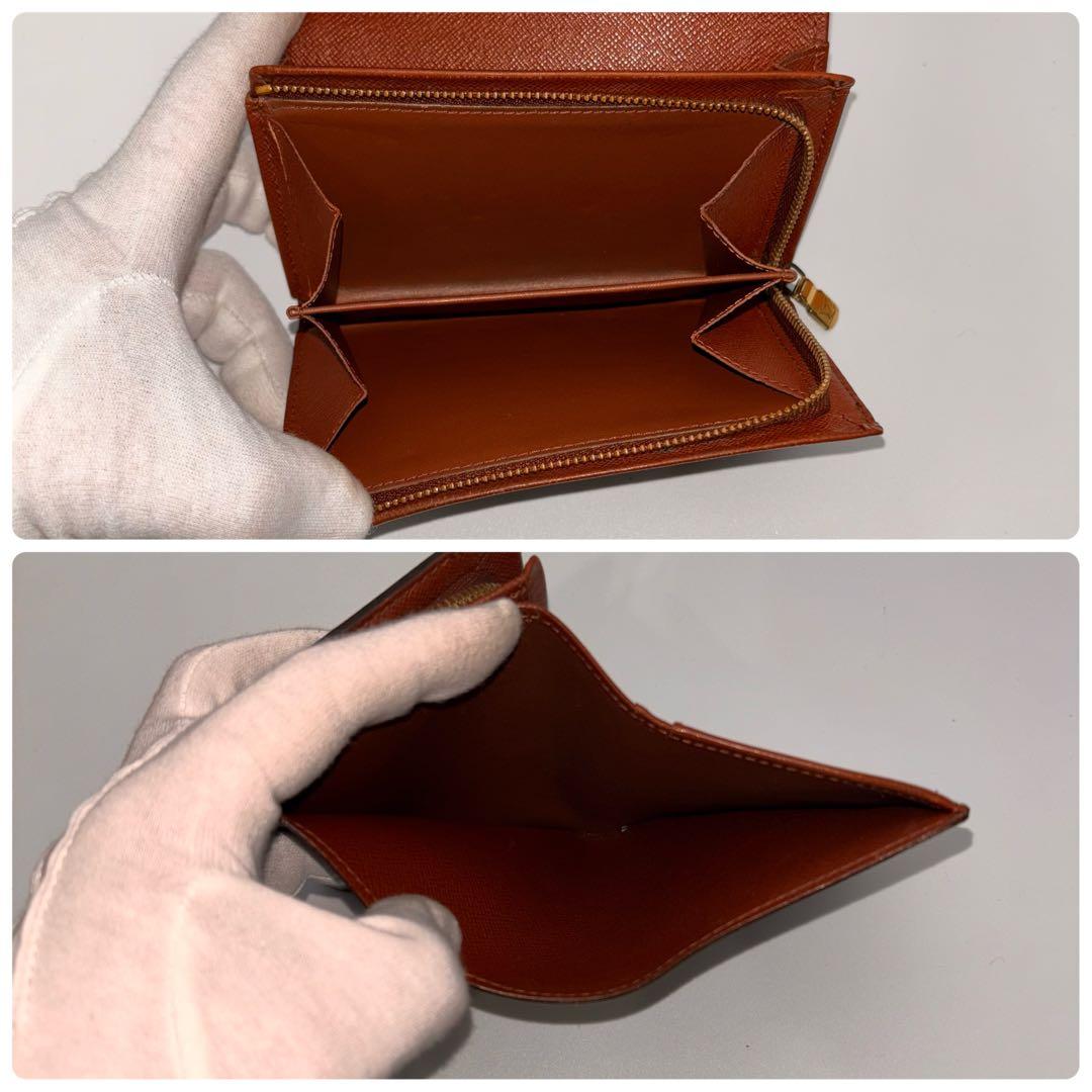 ✨鑑定済み✨ルイヴィトン✨モノグラム✨ポルトモネビエ トレゾール 二つ折り財布