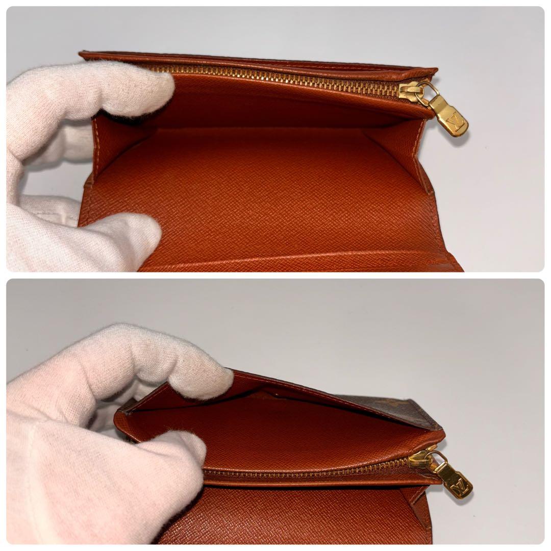 ✨鑑定済み✨ルイヴィトン✨モノグラム✨ポルトモネビエ トレゾール 二つ折り財布