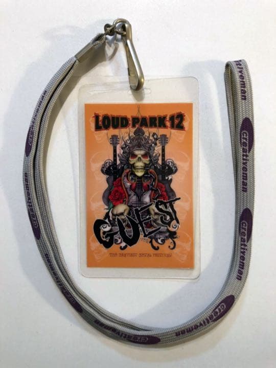 ■激レア限定■LOUD PARK 12_スレイヤー_バックステージパス_新品