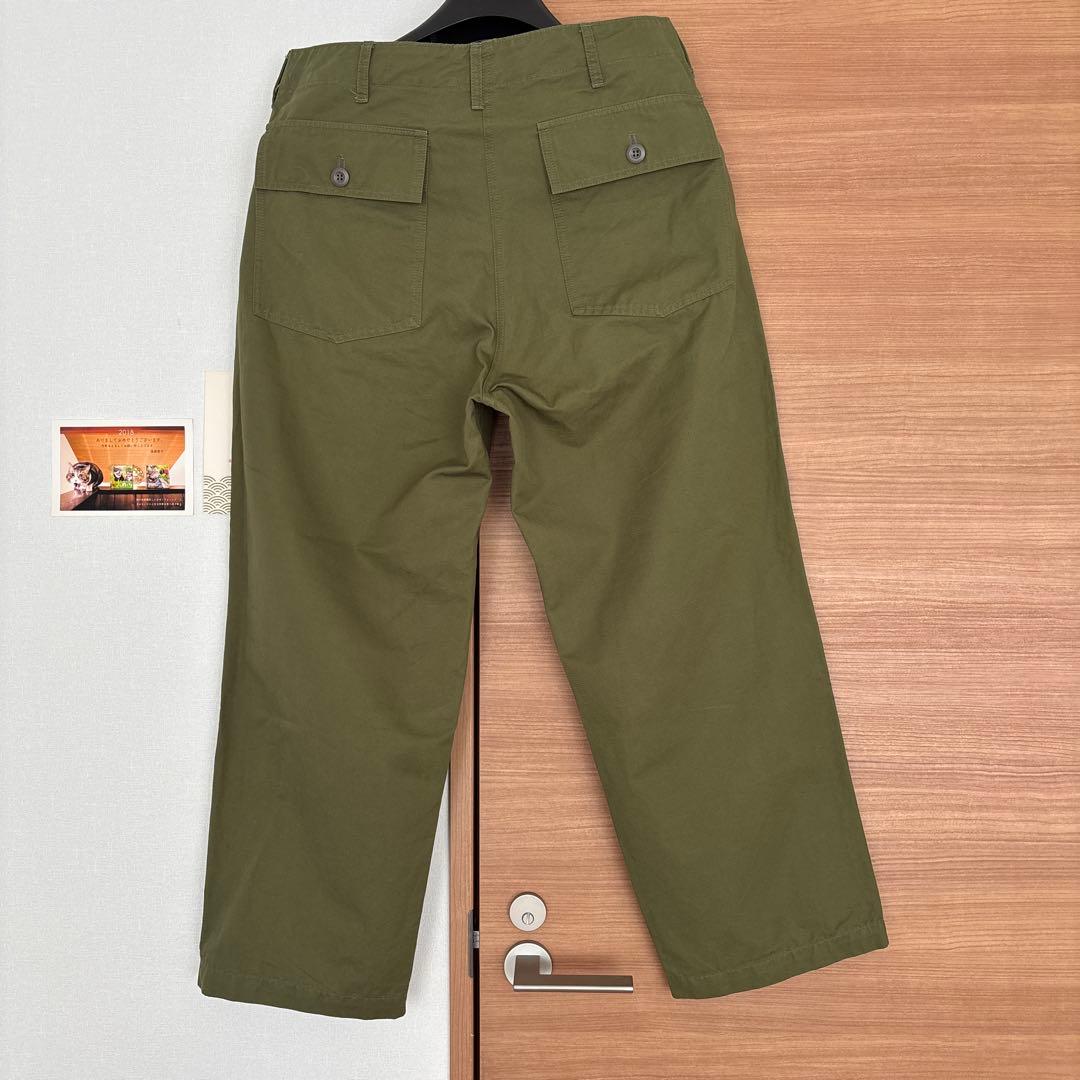 パンツ HTS COTTON/LINEN KERSEY BAKER PANTS