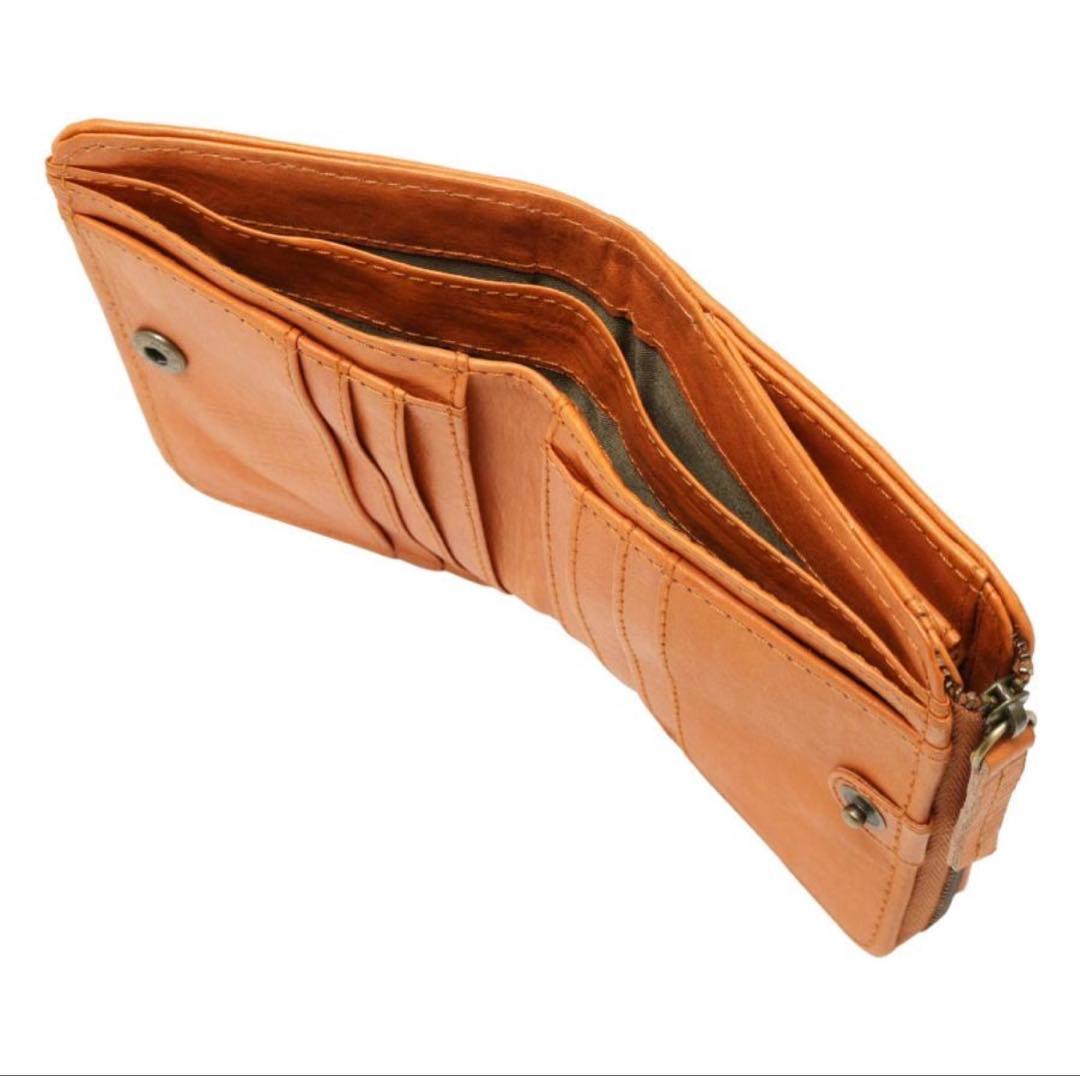 zucchero filato 本革 二つ折り財布