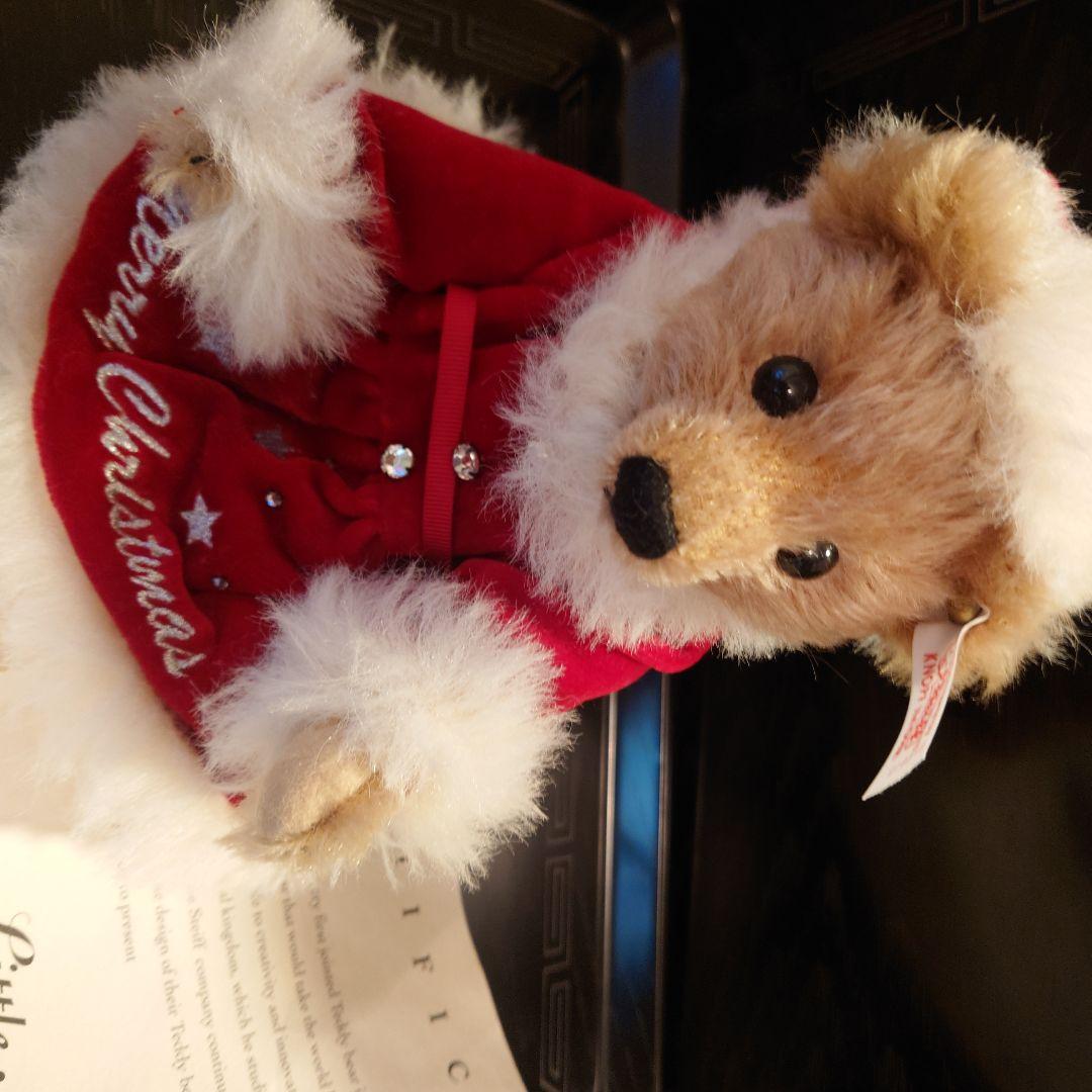 シュタイフ クリスマスぬいぐるみ Merry Christmas