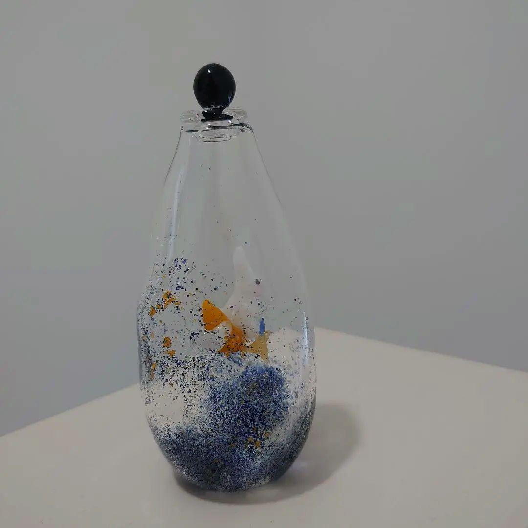 ガラス ウサギ うさぎ オブジェ 置物　リンヴェール RINVERRE