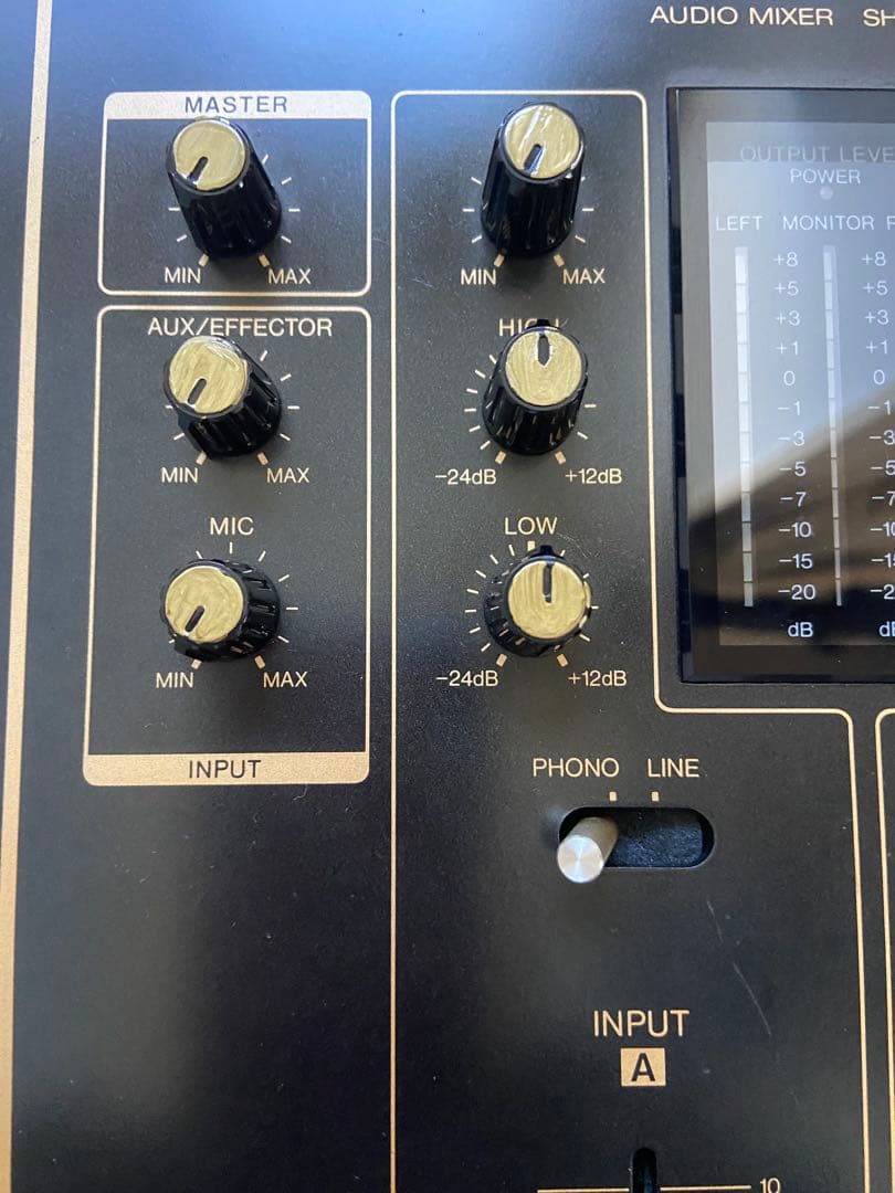 整備済み美品　technics sh-ex1200 DJミキサー