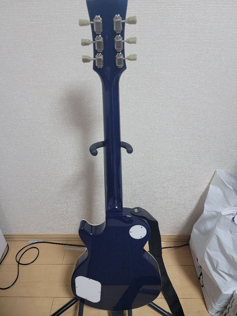 メーカー不明 Gibsonロゴ Les Paul ブルーサンバースト