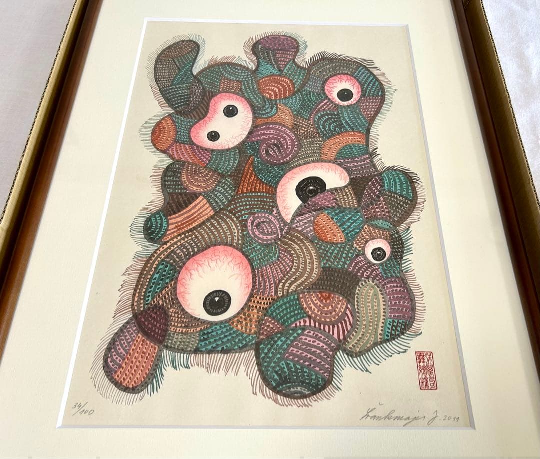 芸術家兼映画監督でもある、ヤン・シュヴァンクマイエルの江戸浮世絵版画【大判錦絵】