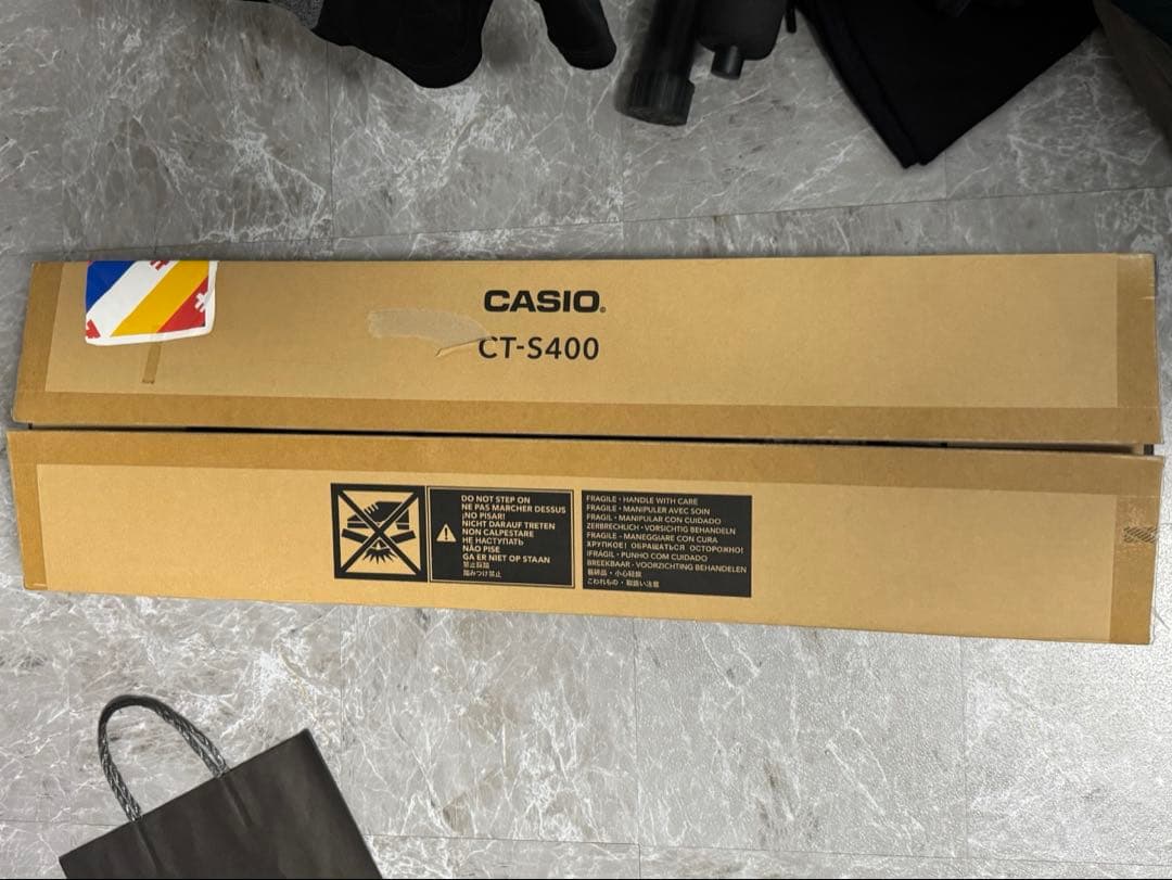 CASIO カシオ キーボード ブラック CT-S400 [61鍵盤]