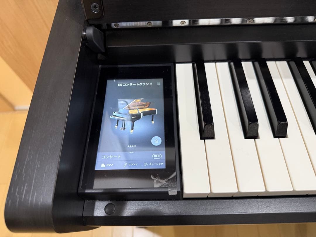 【年末年始の最終値下げ】KAWAI デジタルピアノ 88鍵 黒 椅子付き