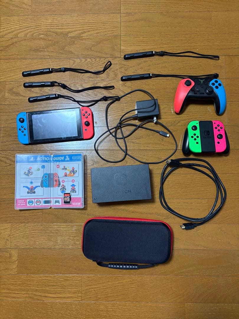 switch 本体　プロコン　マリオカートセット　箱無し