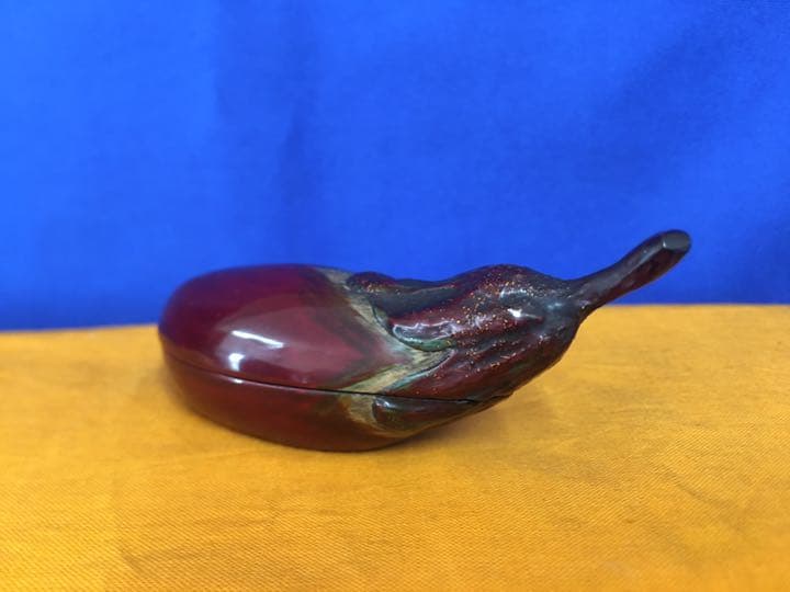 古美術　茶道具　香合　乾漆香合；H—231