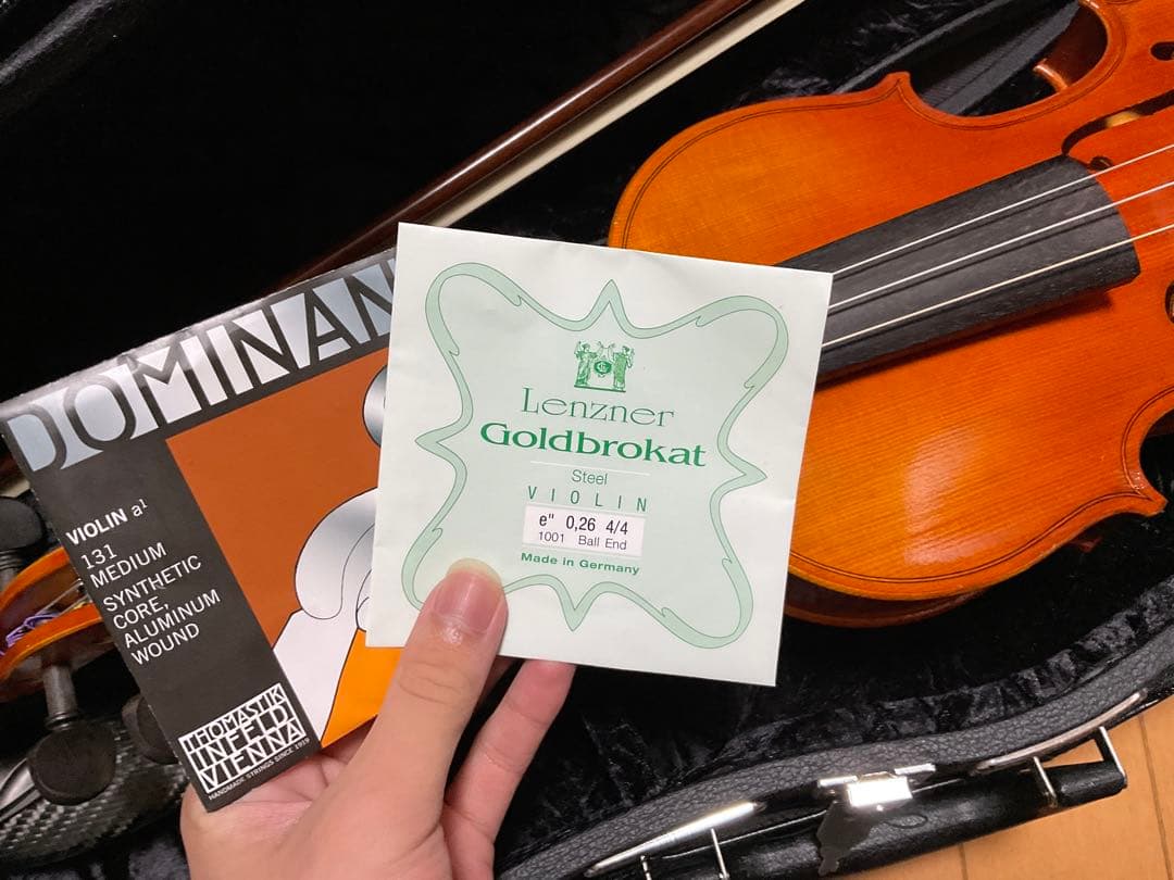 ヴァイオリン(ドイツ製otto jos.klier No.12)弓　ケース付き