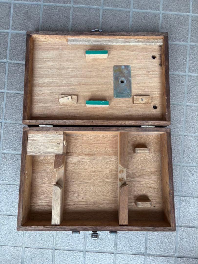 昭和レトロ&アンティーク! 背筋力計.木箱ケース! 希少!レア!