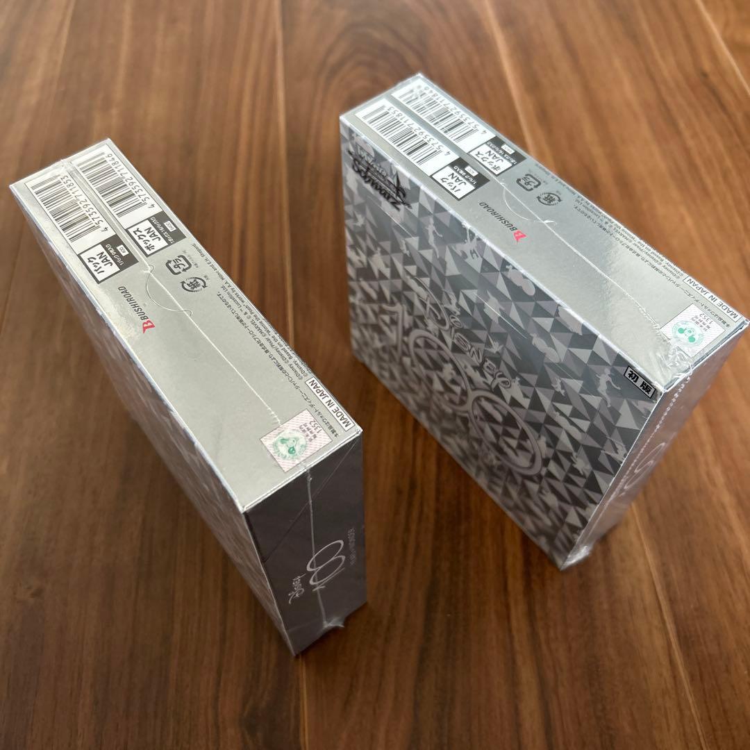 新品 ヴァイスシュヴァルツ Disney 100 BOX シュリンク付き 2個