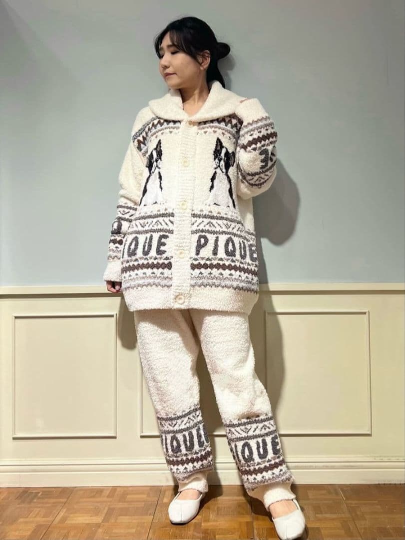 gelato pique ジェラートピケ DOGジャガードカウチン