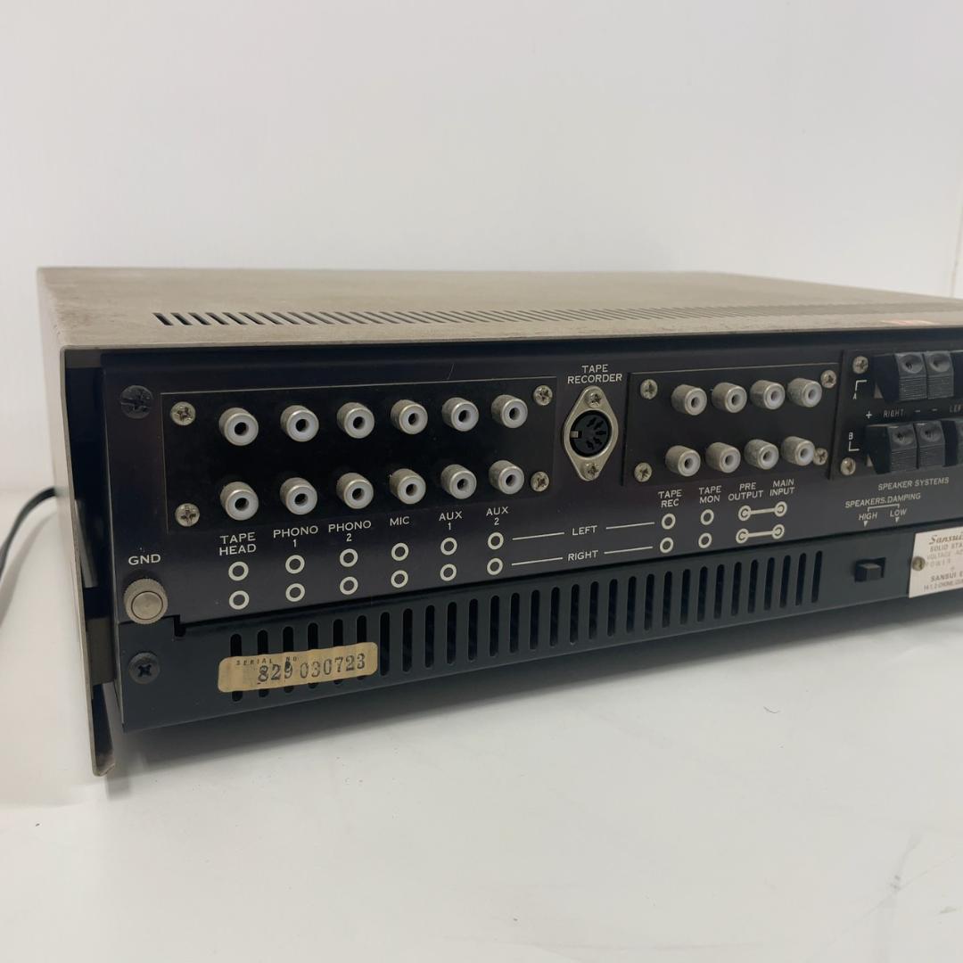 772015/SANSUI AU-555 プリメインアンプ 動作未確認