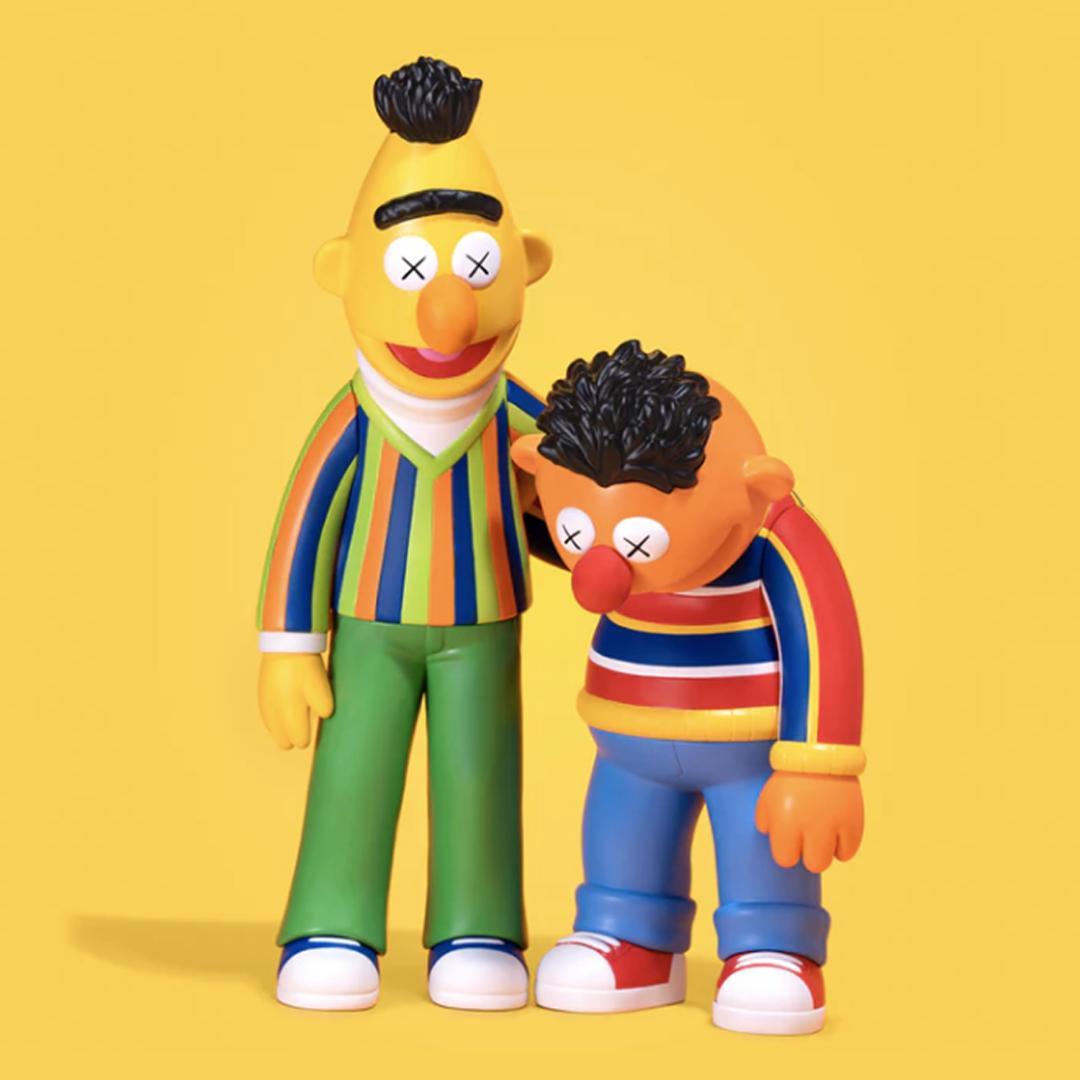 5点セット KAWS x SESAME STREET フィギュア DDT