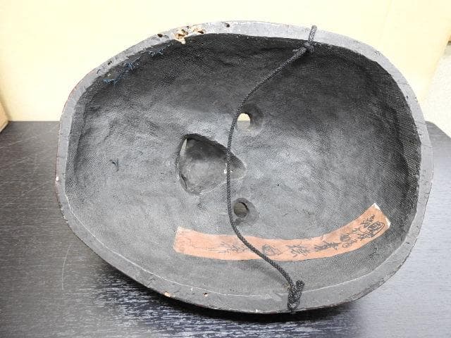 東大寺国宝貴徳面写舞楽面　　暁水作　共箱　MA425