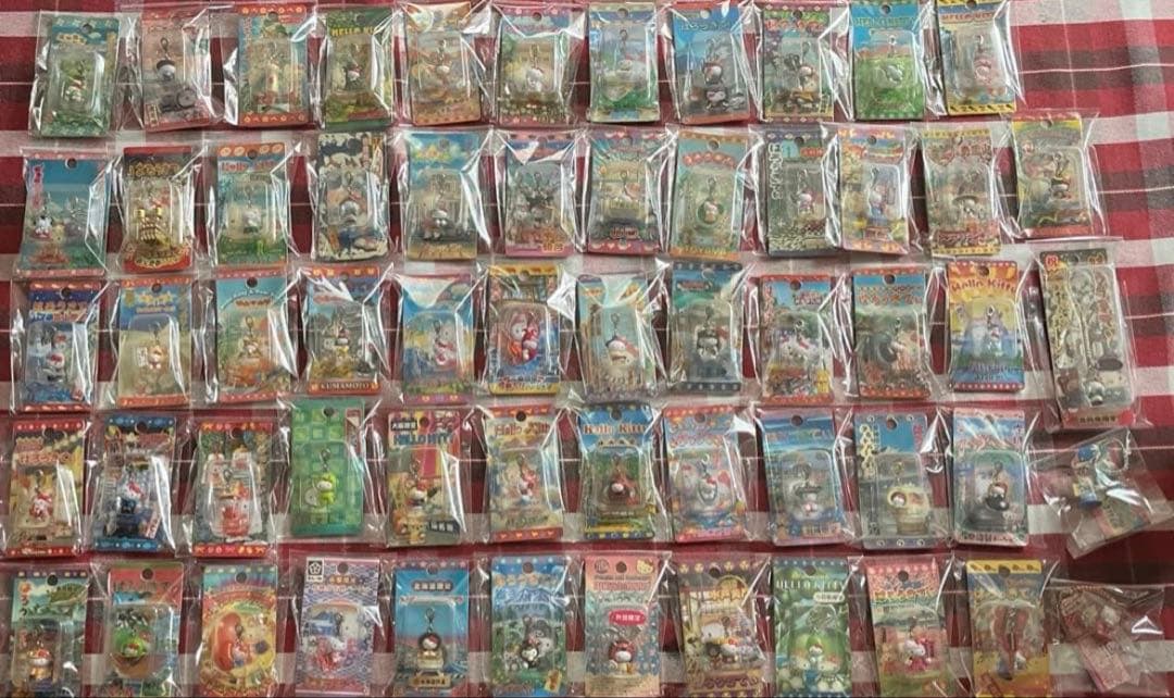 ご当地ハローキティ キーホルダー ファスナーマスコット ストラップまとめ売り