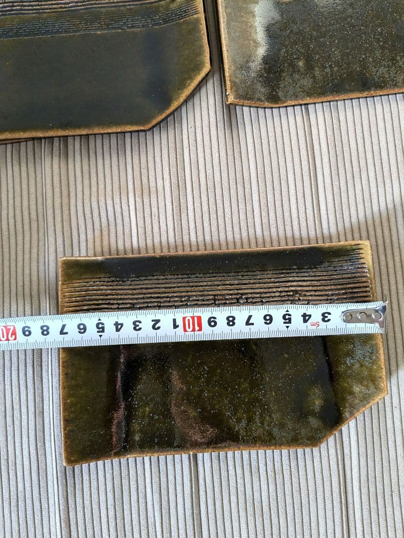 加藤春鼎 菓子皿　銘々皿　茶道具　 5客揃い