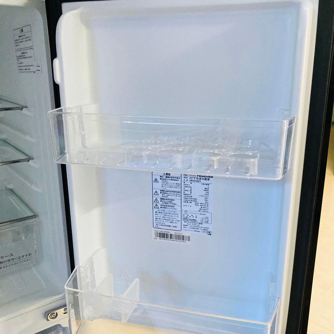 オシャレでカッコいいガラストップ冷蔵庫一人暮らし家電セット大阪、大阪近郊配送無料