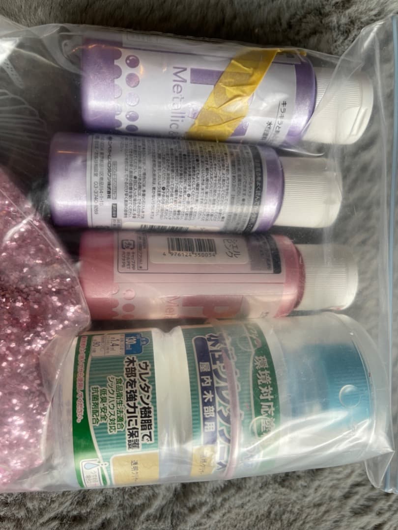 ジャンク品　ギター ボディ　ネック塗料他