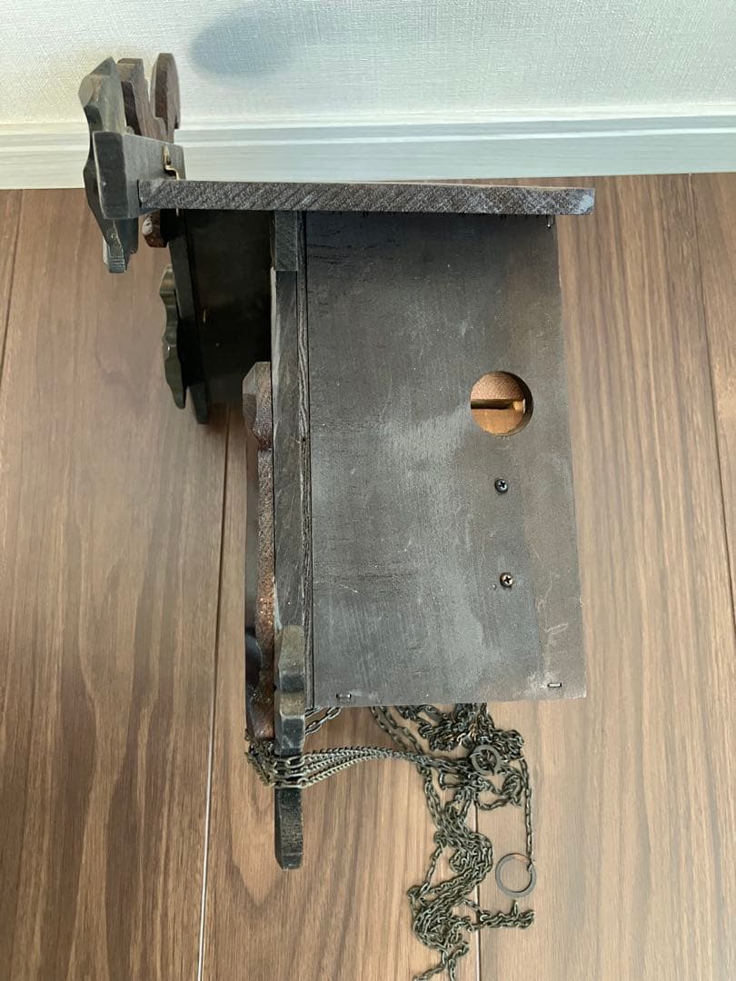 ケ*ン様 鳩時計　分錘式　ミケン時計工業　動作確認済み　ジャンク