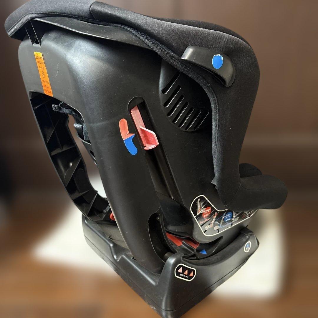 【美品】マムズキャリー　レジェ　ブラックレッド　説明書付き　新生児対応