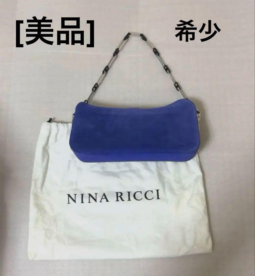 [極美品]NINA RICCI バッグ クラッチバッグ 希少 レア