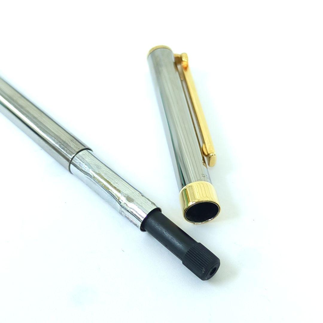 ティファニー Tクリップ ボールペン グレー ゴールドカラーアメリカ製