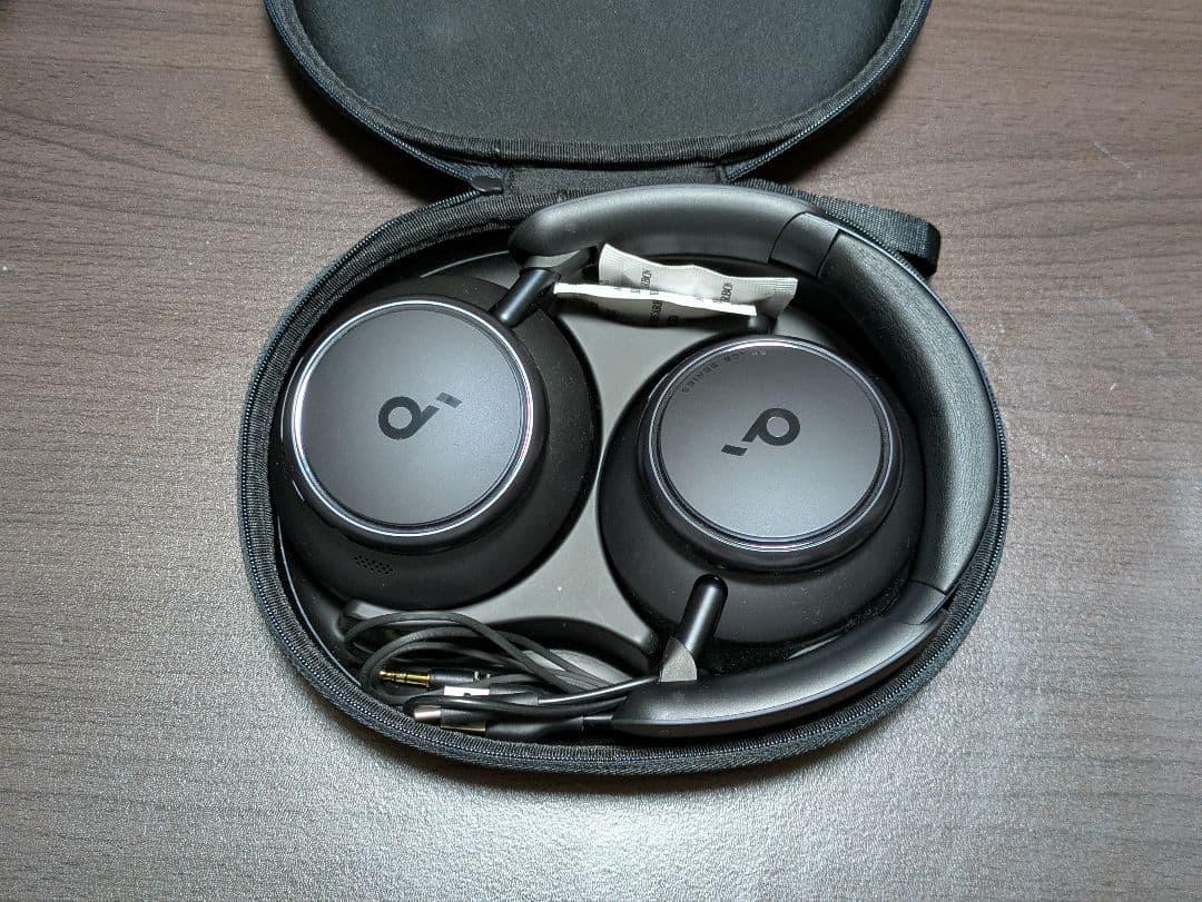 soundcore SPACE Q45 ワイヤレスヘッドフォン　ブラック