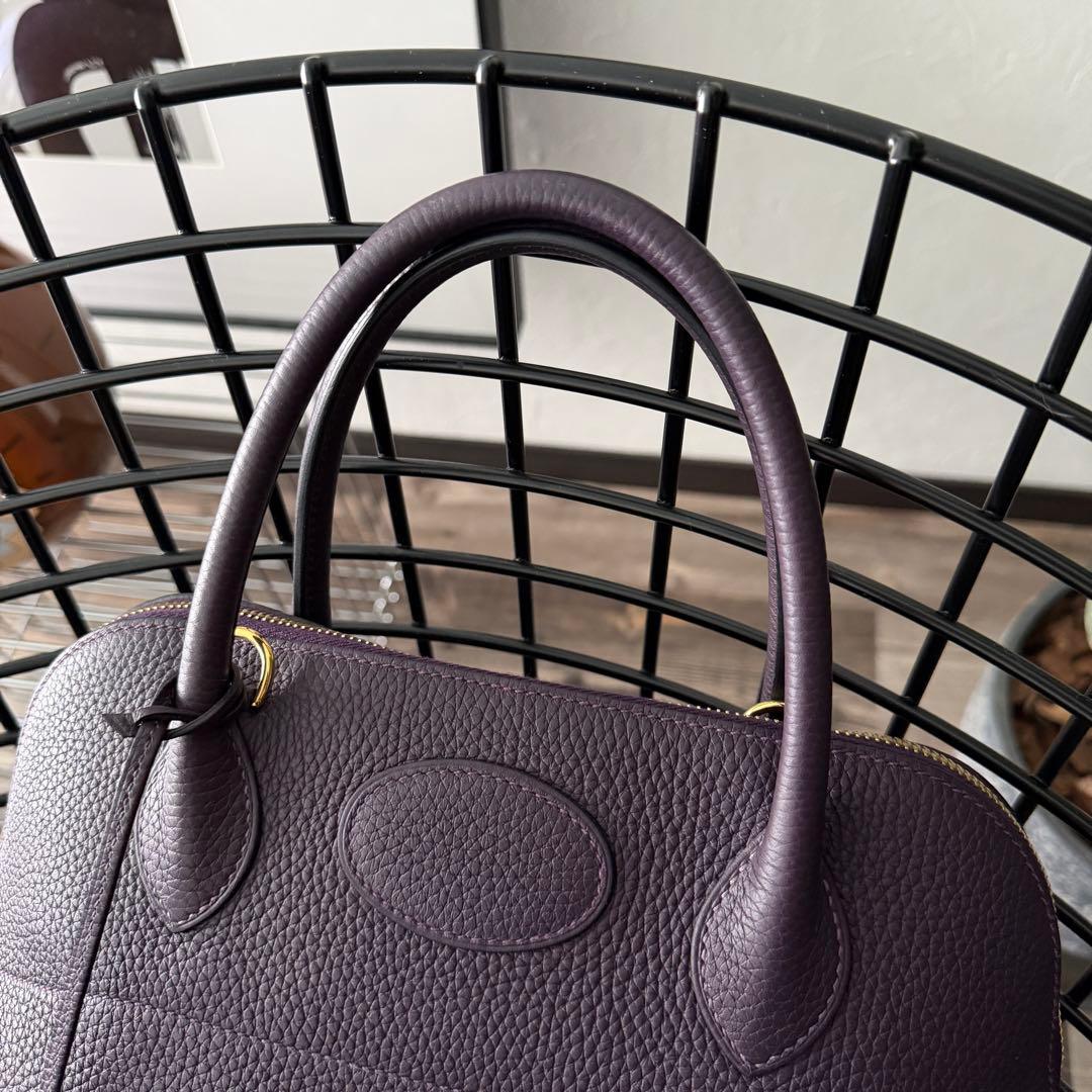 HERMES ボリード 31 レザン トリヨンクレマンス ショルダーバッグ