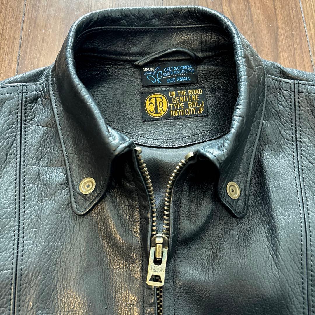 celt&cobraケルト&コブラライダースレザージャケットウルフズヘッドBJC