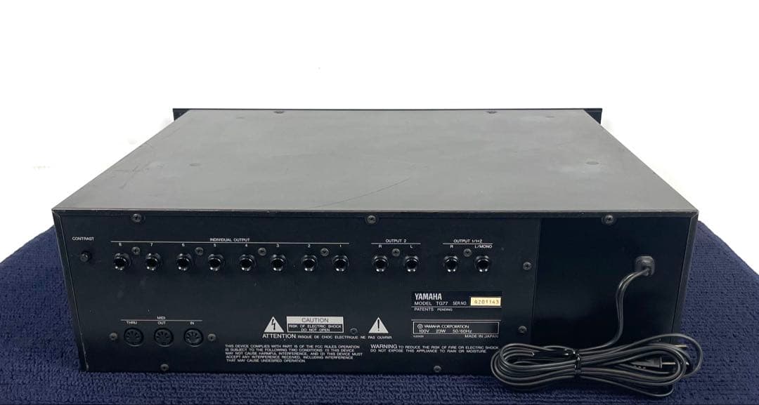 YAMAHA TG77 TONE GENERATOR ヤマハ 音源モジュール