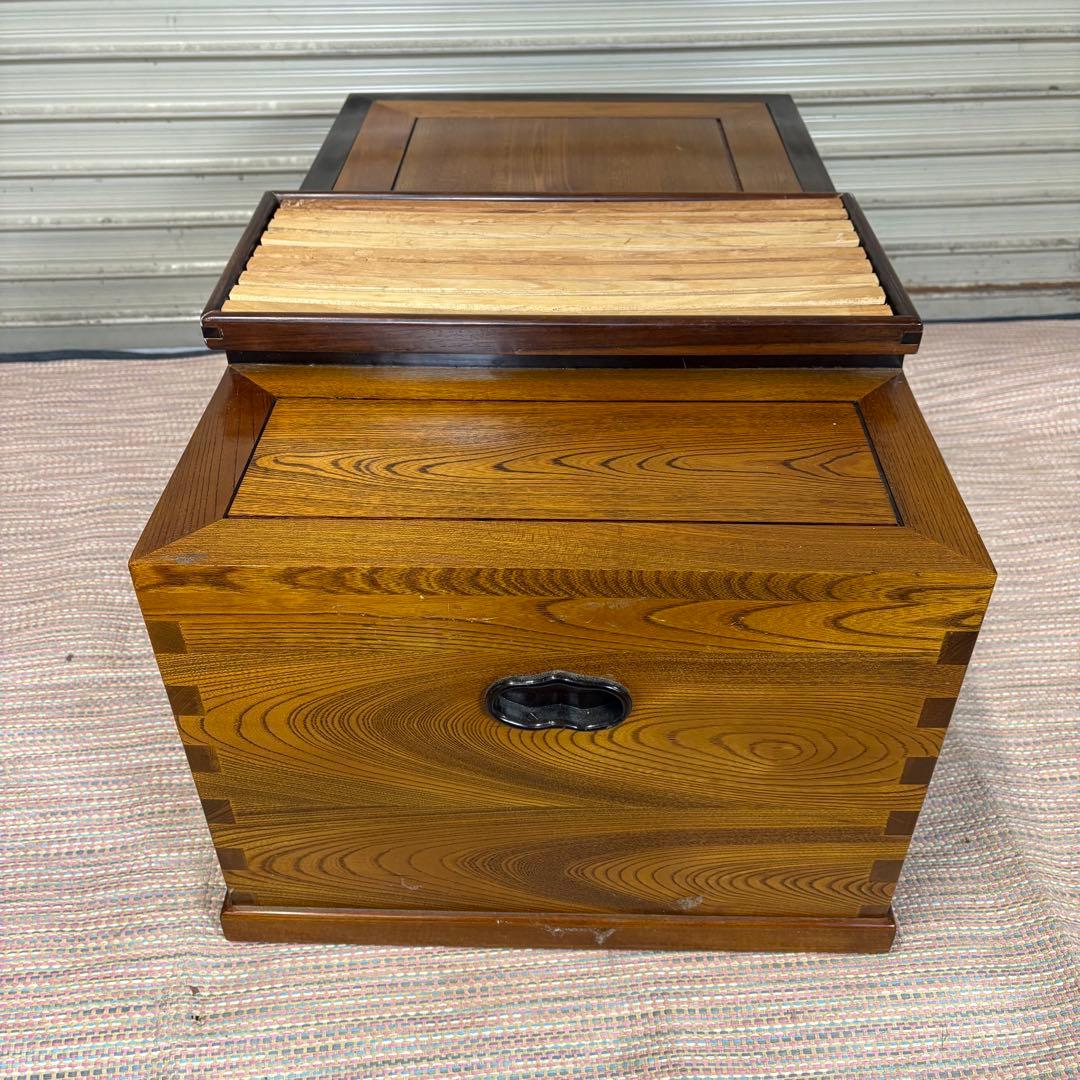 【送料込】関東火鉢　長火鉢　囲炉裏　アンティーク　レトロ骨董品　火鉢等セット