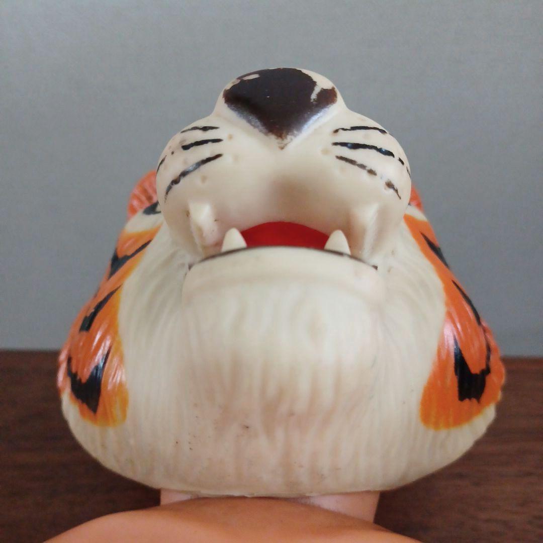 当時物　中嶋製作所ジャイアントタイガーマスク(後期型オレンジ系) ビンテージ