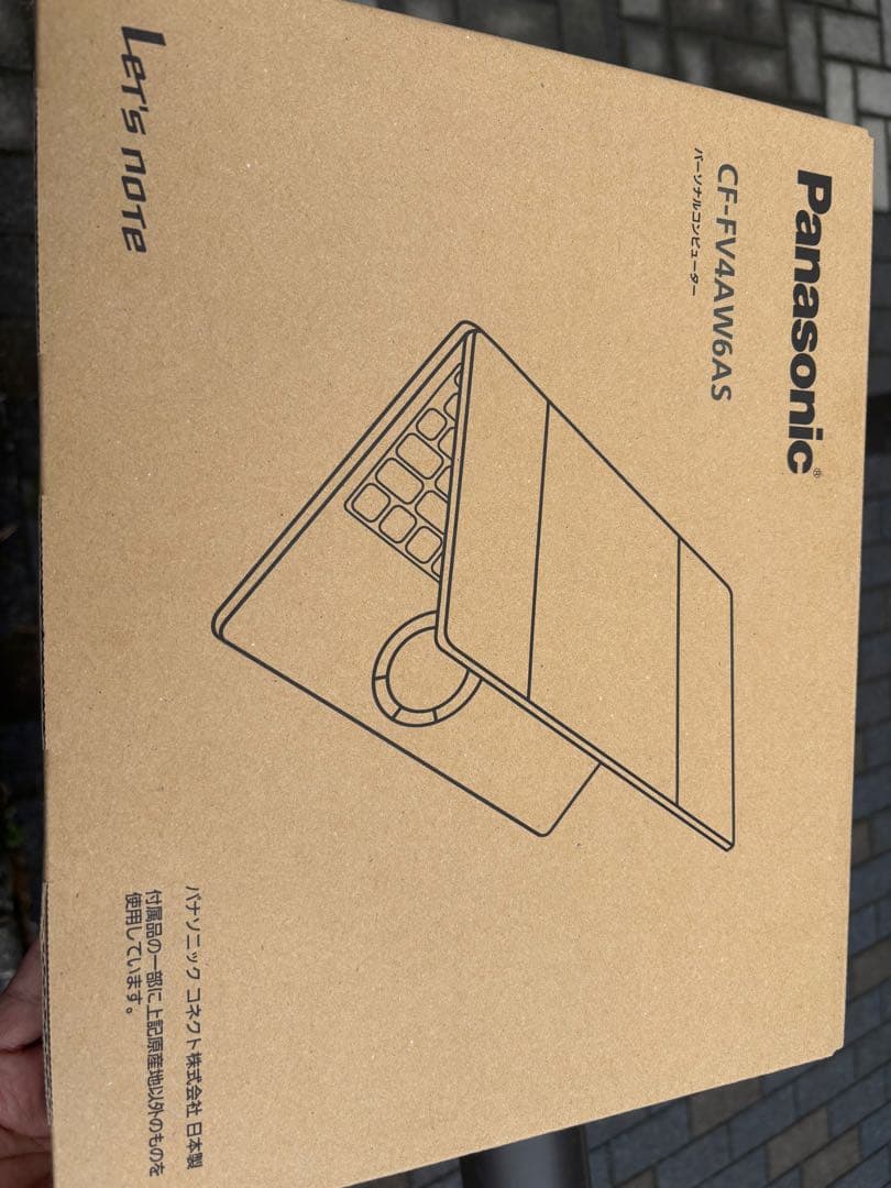 let's note FV4 新品　未通電　1月18日まで