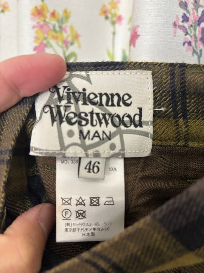 vivienne westwood man サルエルカーゴパンツ サイズ46 麻