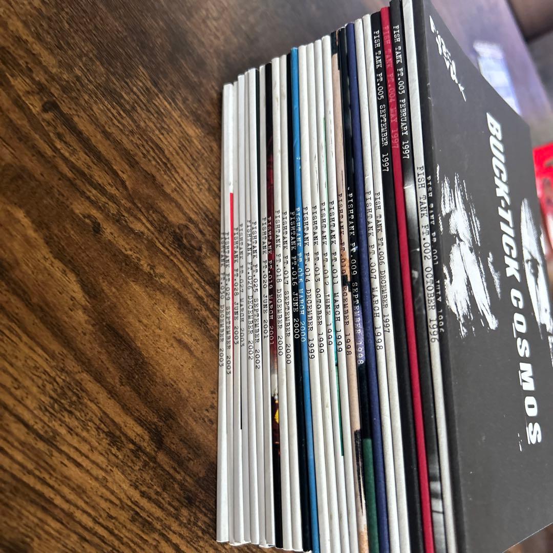 BUCK-TICK 会報 001〜20..25〜30 まとめ26冊