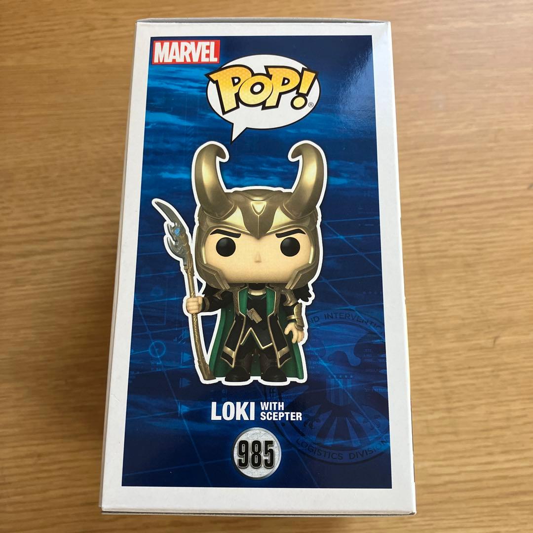 アメコミ Funko Pop! Loki with Scepter 985