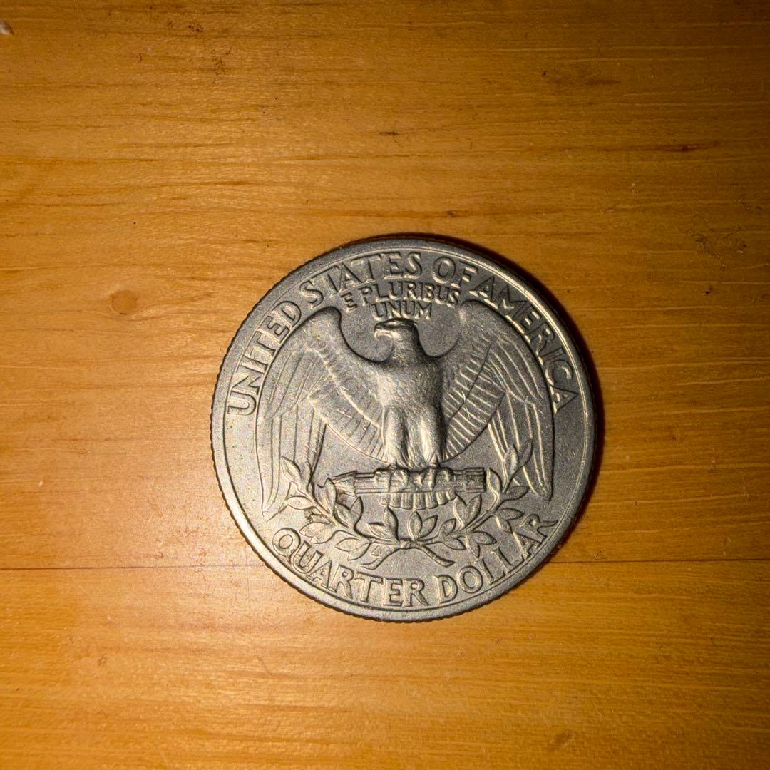 希少　アメリカ 1979年 ワシントン クォーター 25セント