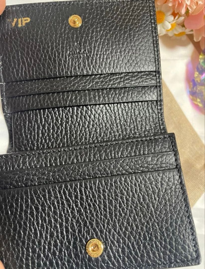 村*る様 新品未使用　GUCCI グッチ　二つ折り財布　ミニ財布　GGスプリーム