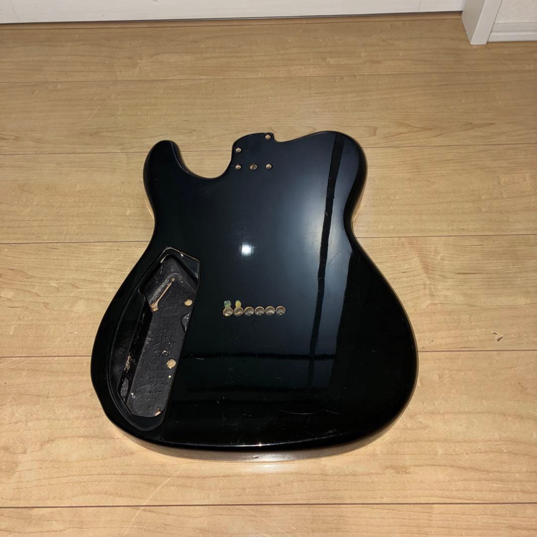 フェンダージャパン テレキャスター シンライン ボディ ブラック　HH