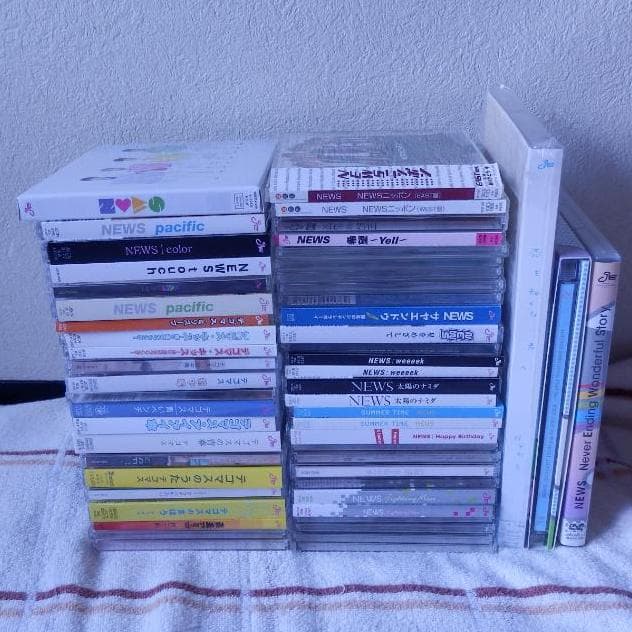 ★５７枚❤️NEWS初期などDVD★CDテゴマス★大量セット新品有★帯付き多数