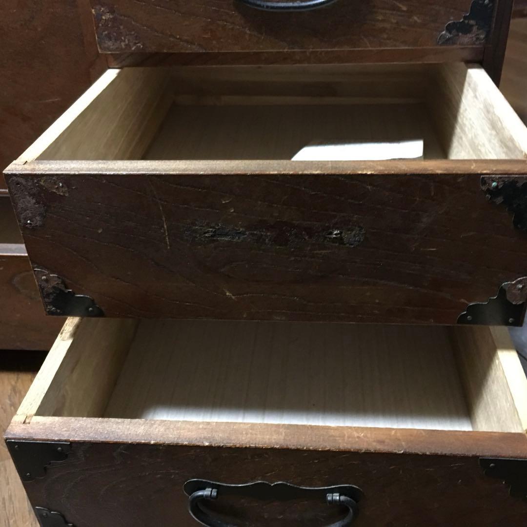 木製長火鉢　角火鉢　古道具 アンティーク　囲炉裏